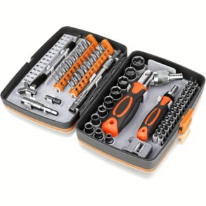 68in 1 Small Precision Screwdriver Set Magnetic Mini Screwdriver Set with Case Professional Electronic Tools Kit for iPhone, MacBook, Computer, Laptop, PC, RC, PS4, Xbox, Eyeglasses, Watch