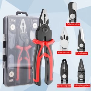 Five in One And Allows for Interchangeable Heads Versatile Tool
